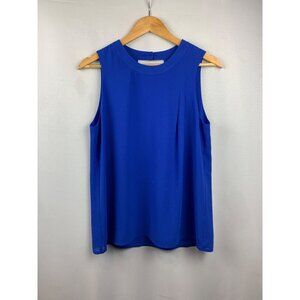 Women's Pink Note Blue Tank Top Size M